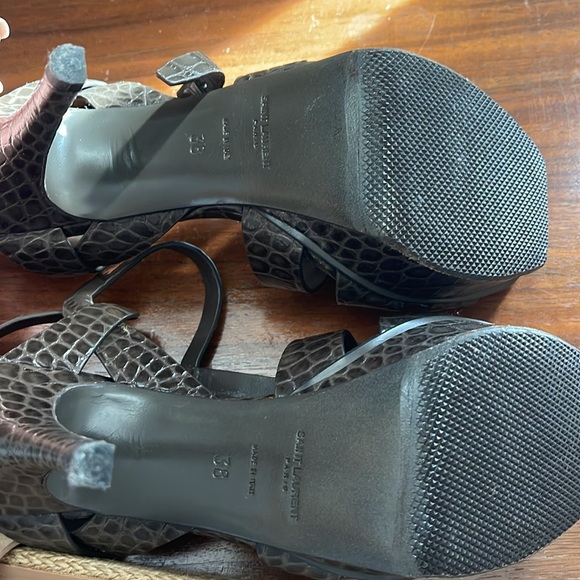 YSL PLATFORM HEELS EXCELLENT CONDITION - Picture 3 of 3